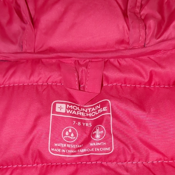 Colorful Heart Pattern Puffer Jacket - Picture 3 of 4